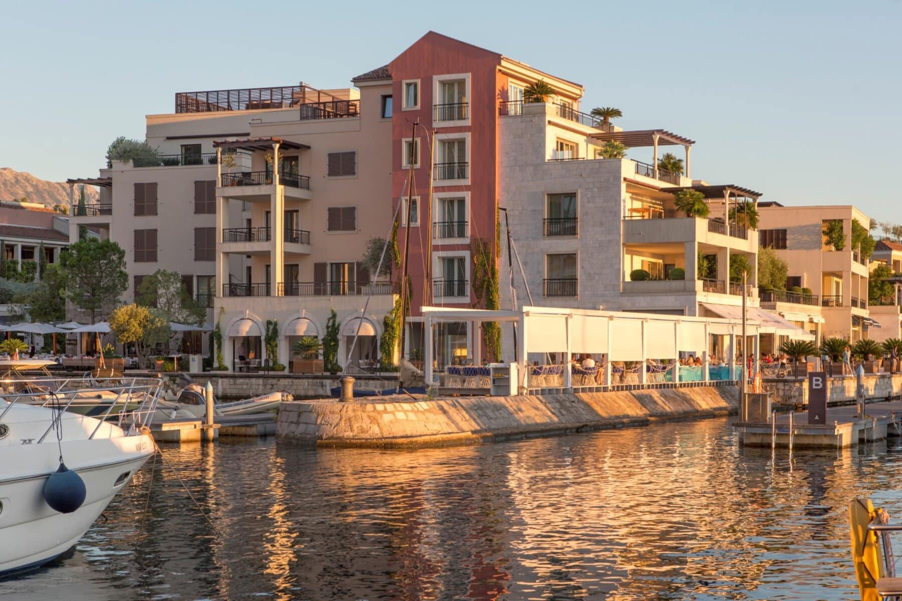 Two-bedroom apartment in Ozana residence, Porto Montenegro, Tivat · Porto Montenegro